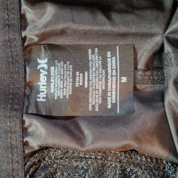 Hurley Phantom Beach Rider Boardshorts: black, size M - Picture 2 of 4